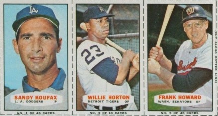 Willie Stargell and Willie Horton 1970 cards deemed perfect